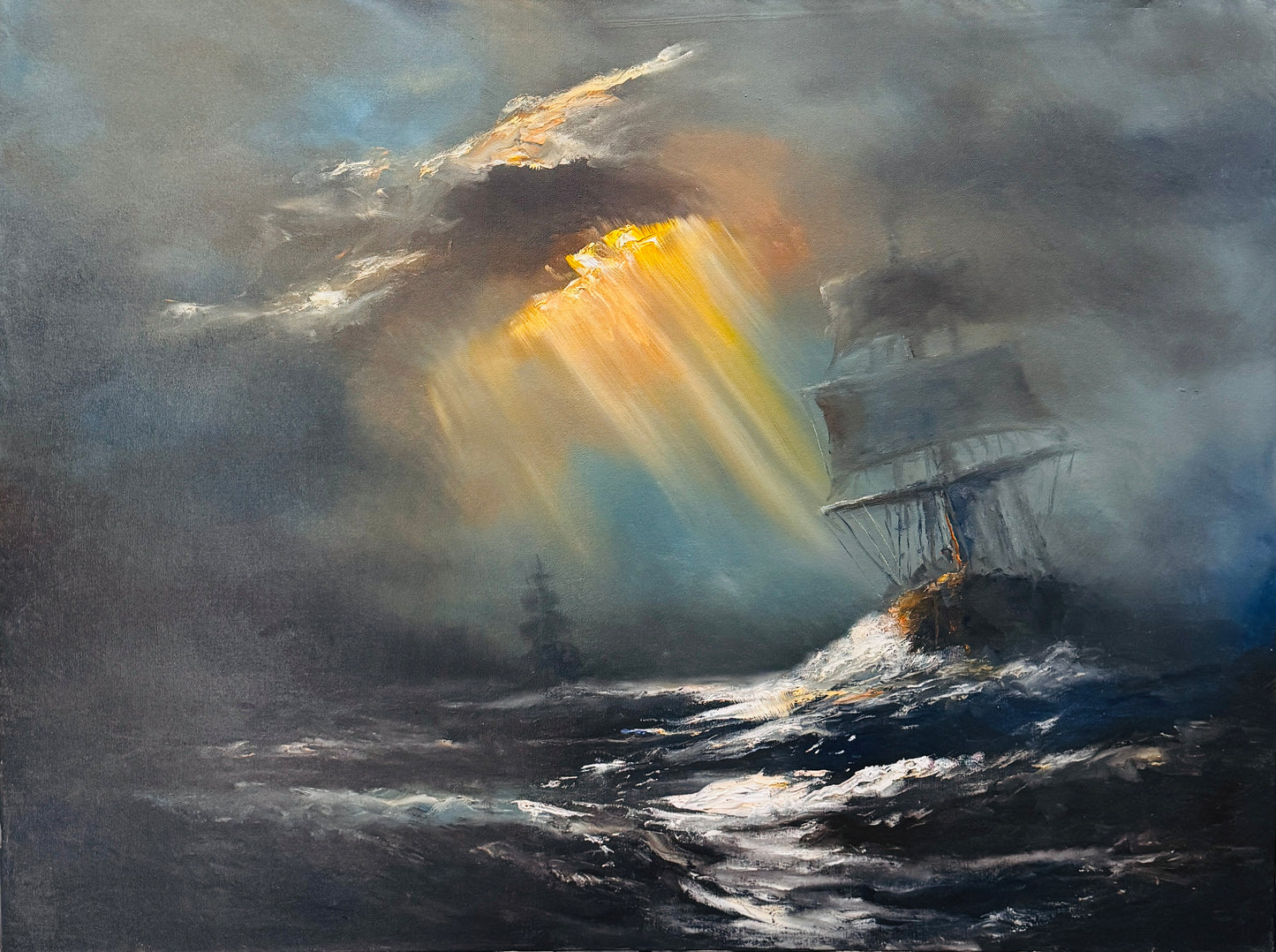 Eye of the Storm | 40"x30"