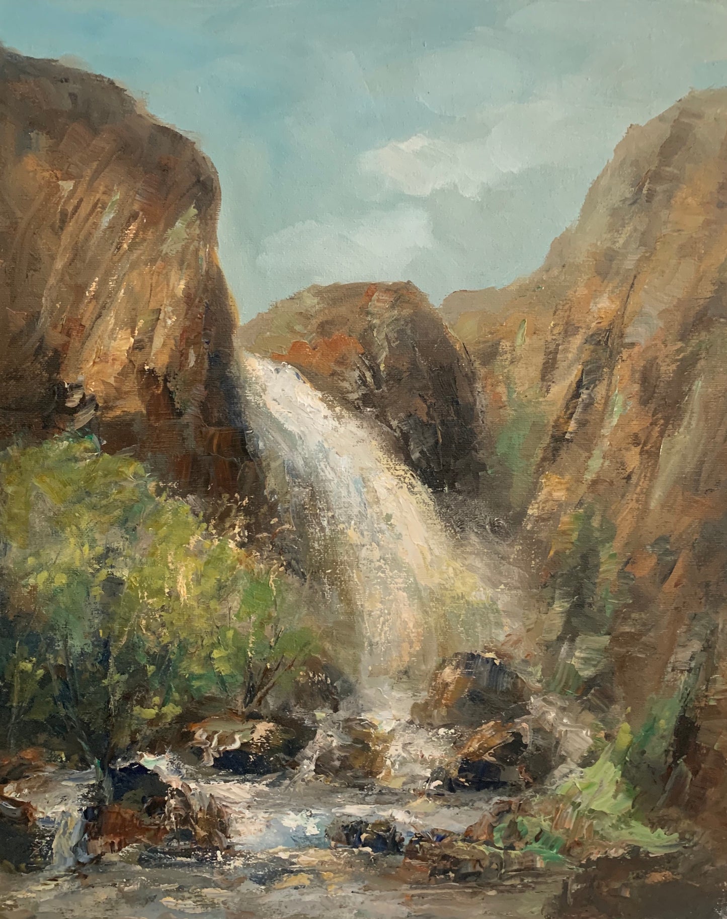 Trchkan Waterfall | 16"x20"