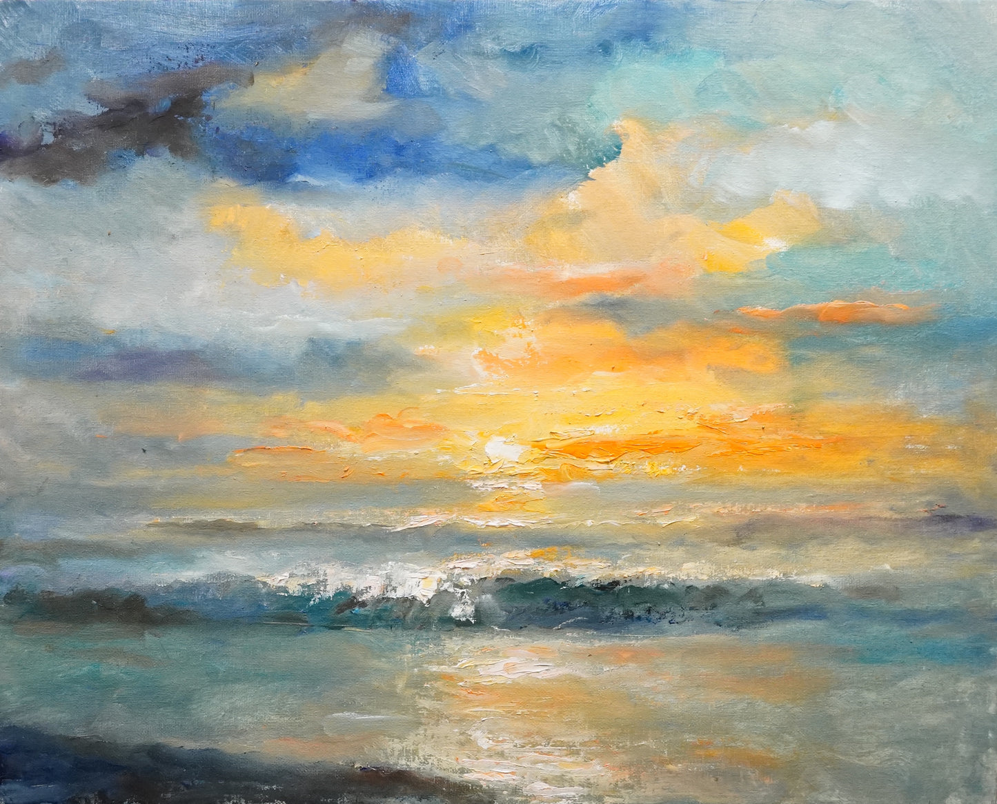 Coastal Sunset | 20"x16"