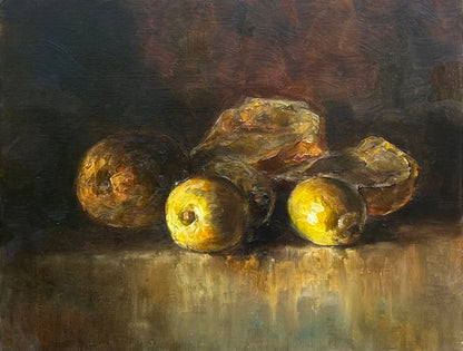 Still Life with Lemons and Other Fruits | 18”x14”