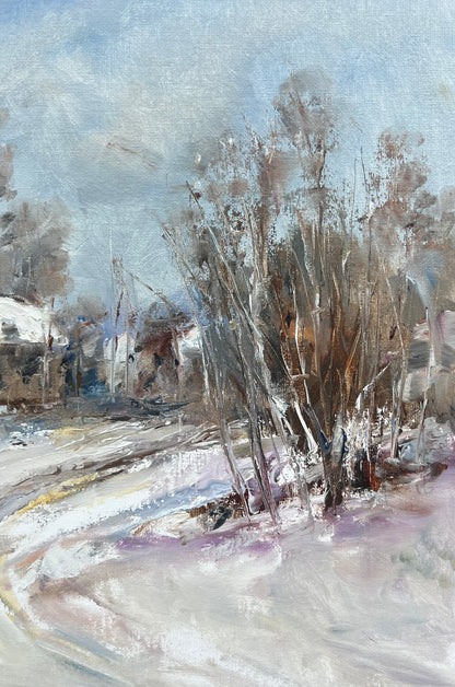 Nostalgic Winter in Armenia | 18”x14”