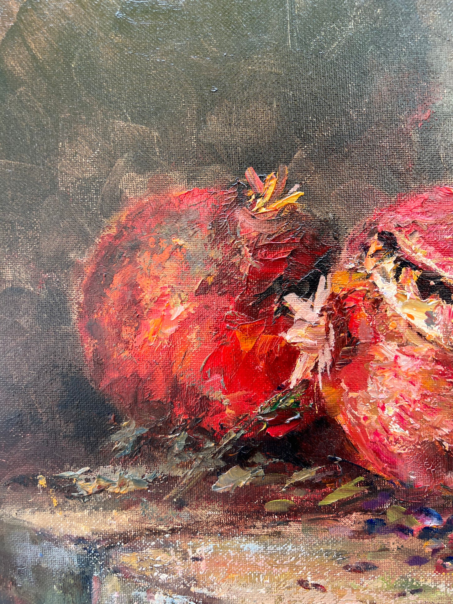 Ripened Pomegranates | 20”x16”