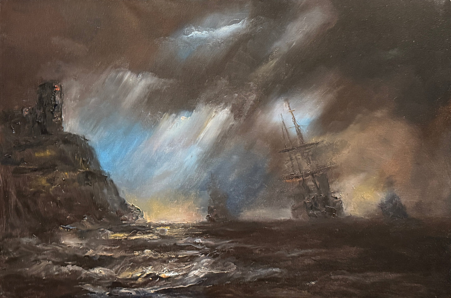 Cliffside | 36”x24”