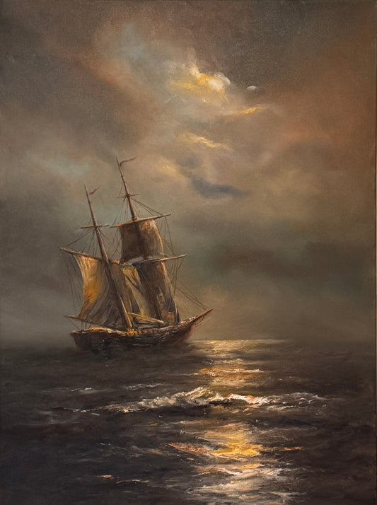 Sailing Home | 36”x48”